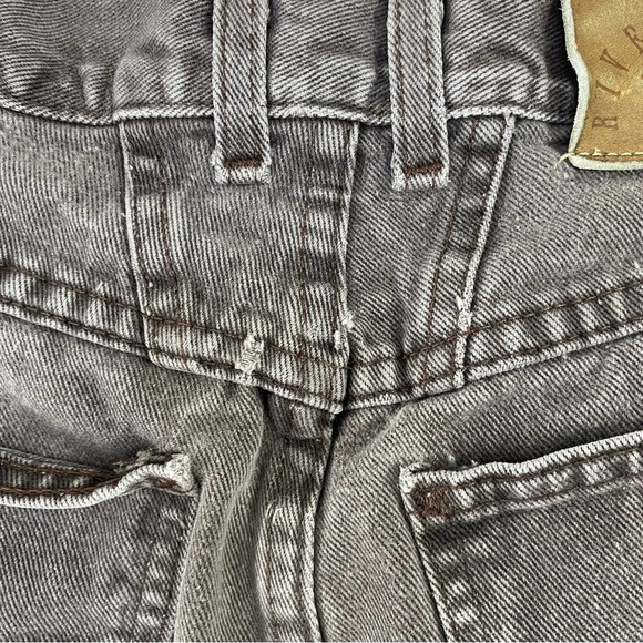 Lee Vintage 90s Jeans Faded Distressed Faded Brown High Rise 26” X 30” Mom - Picture 12 of 16